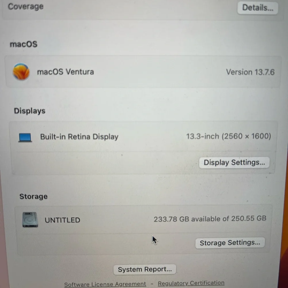 Apple Silver MacBook Pro Sleek Design Powerful Performance